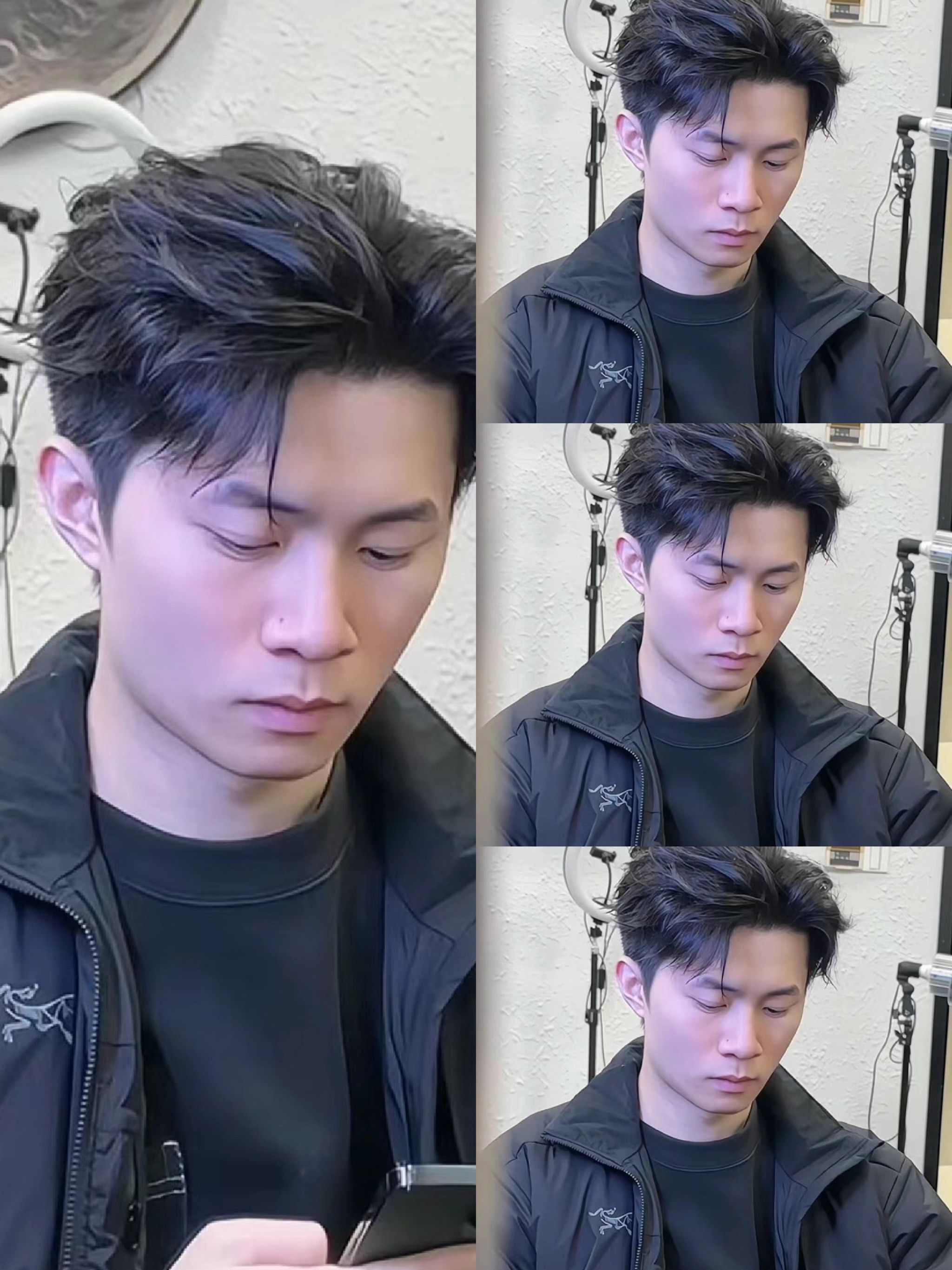 超级酷的港风背头