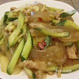 五分钟快手菜黄瓜肉丝炒拉皮