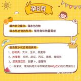 怀孕了🤰每月应该吃什么？