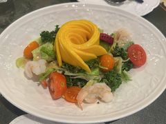 芒果大虾沙拉-第101座花园餐厅(湖滨88店)