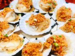 蒜蓉粉丝蒸扇贝-橄榄季酒店