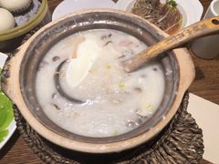 窝蛋牛肉粥-南拳十三姨·潮汕砂锅粥(世纪金源店)