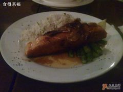 威士忌蜜糖烤三文鱼-Hooley's活利仕西餐厅(珠江新城店)
