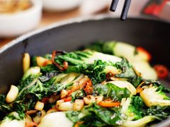 焗锅气奶白菜-小大董·烤鸭(王府井apm店)