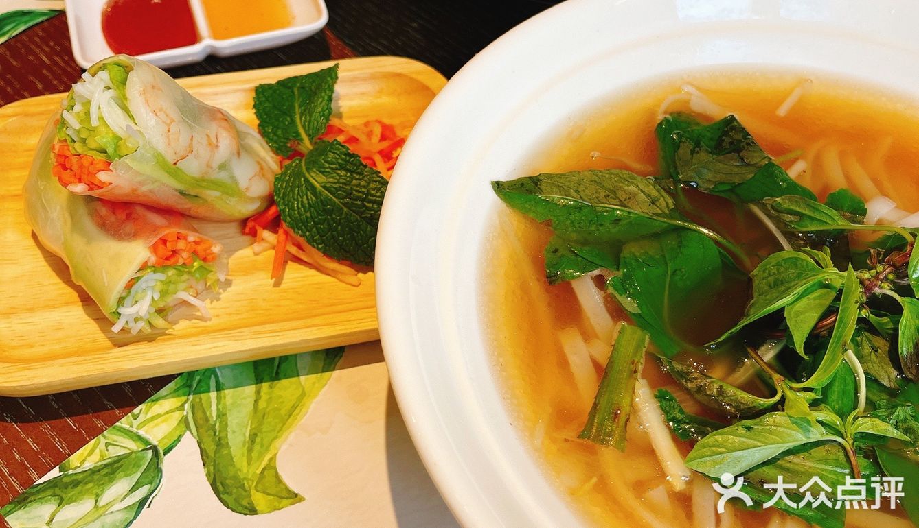 西安探店越南菜‖越鲜~pho（高新店）
