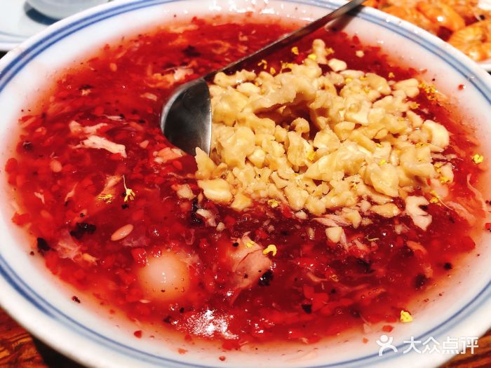 鸡毛兑糖·家宴酒糟核桃羹图片