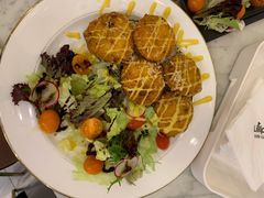 山药蘑菇虾饼-Lilliput粒粒堡亲子餐厅(置汇旭辉店)