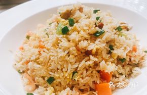 French Foie Gras and Scallop Fried Rice