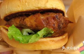Secret Grilled Chicken Burger