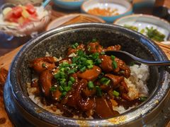 -明洞阿姨·韩式酱蟹烤肉·创意料理(三元桥店)