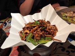 茶树菇炒八爪鱼-桂满陇天书(南京德基旗舰店)