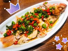 椒麻冰岛红石斑-hallch好吃餐厅(奥体中心店)