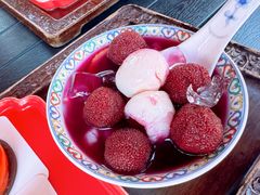 荔枝杨梅妃子饮-萬春金福下午茶(故宫店)