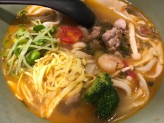 番茄虾仁片儿川-陳八两面家(滨江天街店)