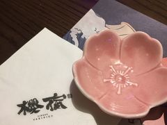 餐具摆设-樱宿日式和牛烧肉(五道口店)