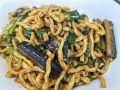 农家红炒长鱼炒面-三百碗宝应长鱼面(板仓街店)