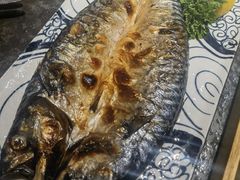 烤整条秋刀鱼-将太无二·北美传奇寿司(瑞士公寓店)
