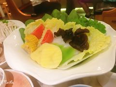 蔬菜拼盘-左庭右院鲜牛肉火锅(汇智广场店)