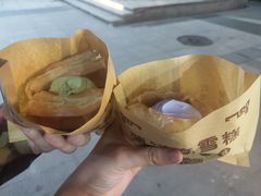 香芋夹薄饼双球-成裕雪糕店(士多店)