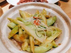 虾膏啫芥兰-竹里馆·淮扬菜·功夫茶(老门东店)