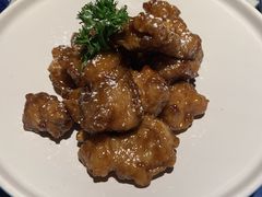 雪花糖醋里脊-绿茶餐厅(布吉万象汇店)