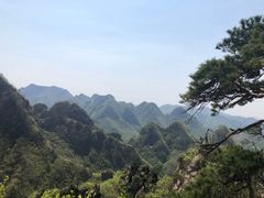 天门峰顶景色-大连天门山国家森林公园