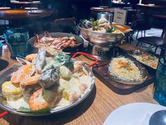 手抓海鲜蒜香奶油味-仓库南洋海鲜小排档(柳河路店)