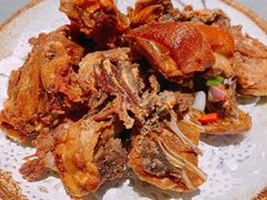 椒盐鸭架-邑金陵北京烤鸭店·现炒家常菜(ITC MALL店)