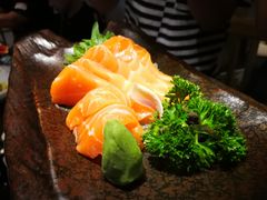 三文鱼刺身-热血兄弟·炭火烤肉(融侨中心店)