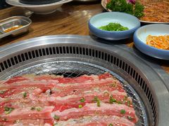 -明洞阿姨·韩式酱蟹烤肉·创意料理(三元桥店)