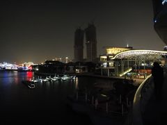 夜景-苏州金鸡湖中茵皇冠假日酒店