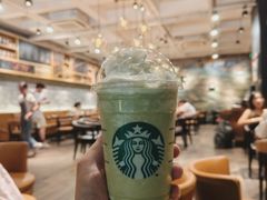 抹茶豆奶星冰乐-星巴克(南京大世界店)