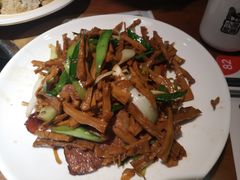 大巴山老腊肉炒笋-黑鸡小馆(金源店)
