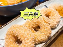 炸虾饼配泰国梅子酱-帕蓝·暹罗料理(大学路店)