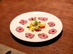 薄片小牛肉佐金枪鱼尼斯酱-404干式熟成牛排馆•聚会餐厅