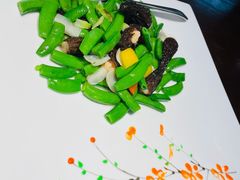 碧绿酿炒羊肚菌-童福兴·南京菜(老门东店)