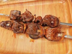 烤羊肝-乡村馕坑肉·烧烤·新疆菜·本地人更爱吃(阿勒泰首店)