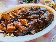 红烧豆腐烩黄鱼-玲珑餐厅(陕西南路店)