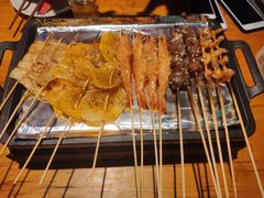 -路边摊小炉子烧烤