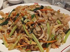 海鲜炒鱼面-王庄阿咪海鲜大排档(上下杭店)