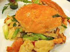 姜葱炒肉蟹-新南华大酒店(长寿店)