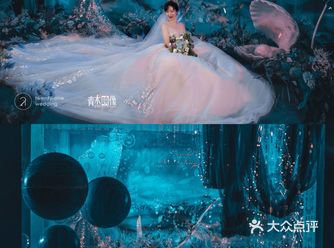 梦幻蓝色系婚礼，看完我都想结婚了！