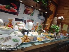 自助取餐区-老船夫婚宴婚庆会馆(延吉路店)