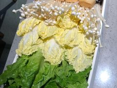 时蔬拼盘-半天妖|烤鱼·冒烤鸭(汉中吾悦广场店)