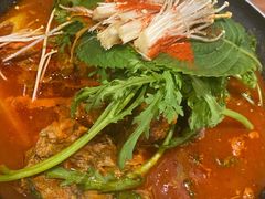 土豆排骨火锅-喇喇排骨火锅·传统韩式脊骨汤(望京西园总店)