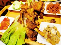 烤羊腿-老兰家传统烧烤炒菜泡馍(小南门店)