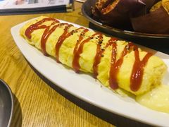 芝士鸡蛋卷-富乐满韩国正宗炸鸡韩国料理(虹泉路店)