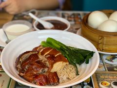 油鸡烧鸭饭-香港新曜记茶餐厅(万泰城店)