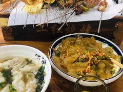 东北大拉皮-二红烧烤排骨串(麦岛店)