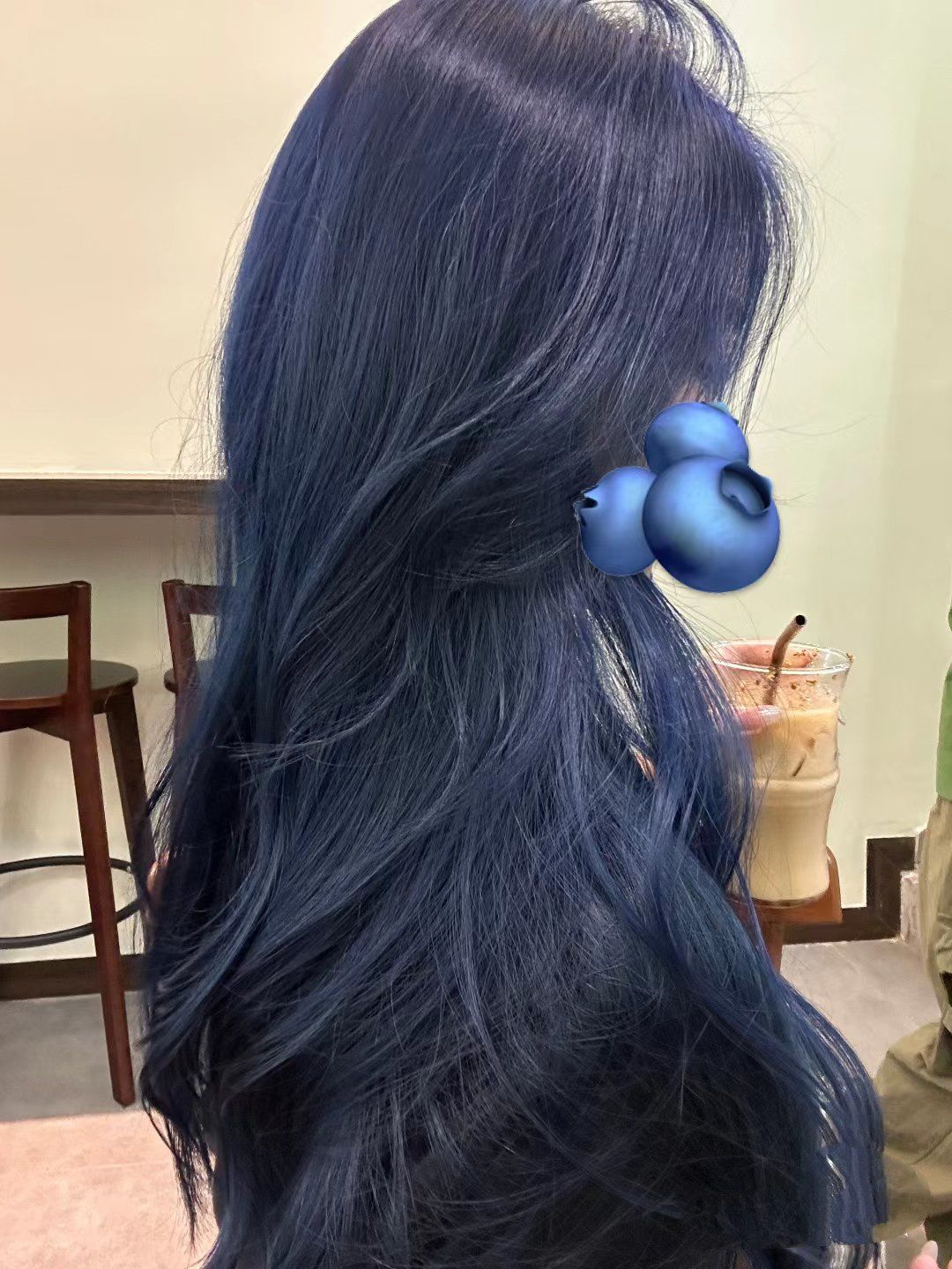 雾霾蓝紫#神仙发色
